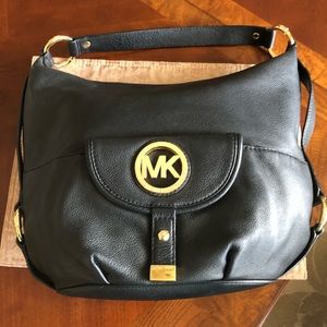 Black MK Hobo Bag.